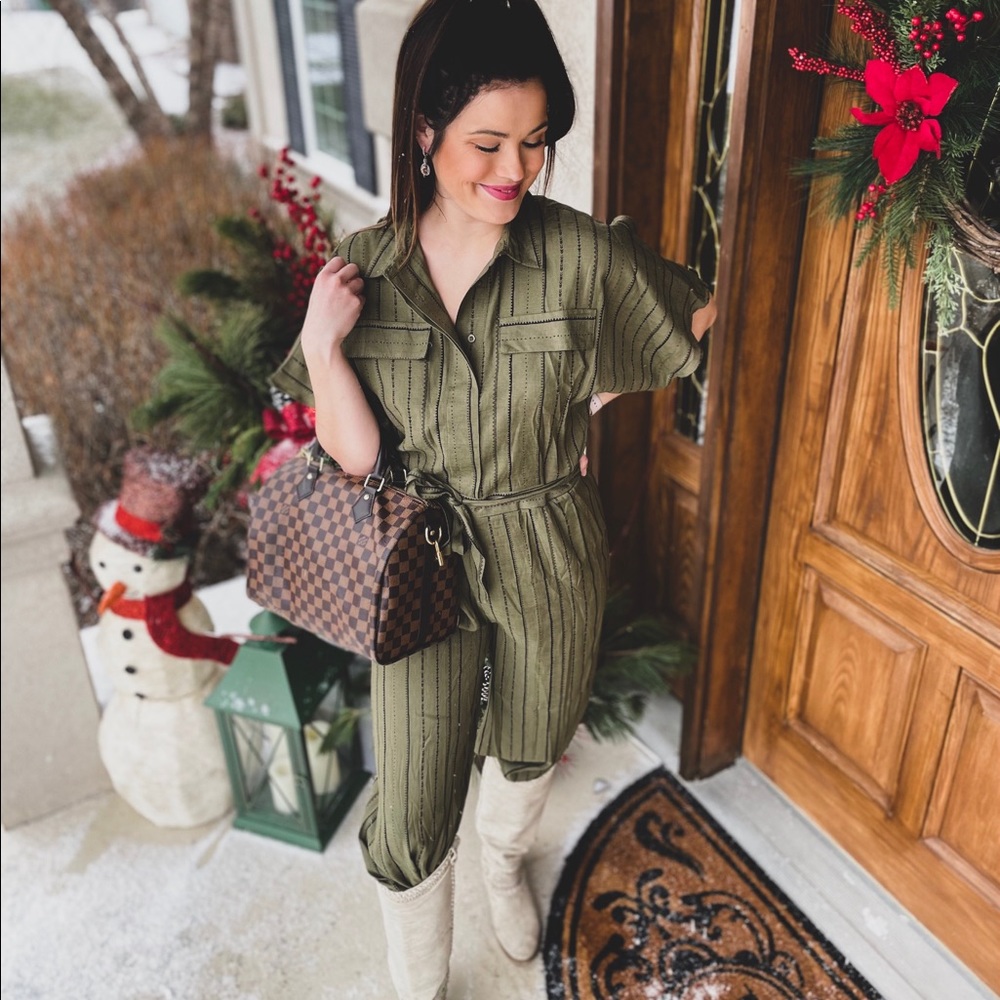 Green Jumpsuit